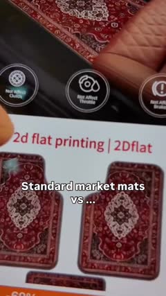 Market mats vs measured